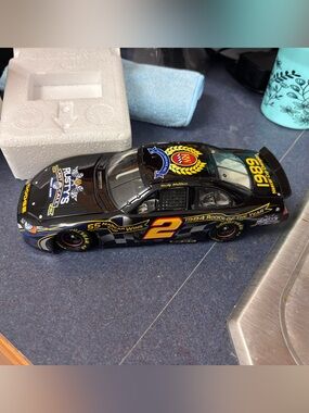 Rusty Black and Yellow #2 Die-Cast NASCAR "Last Call" 1:24 scale